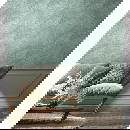 MARBURG tapeta pje&amp;scaron;čani dizajn 10,05x0,53m 45759 zelena Slike