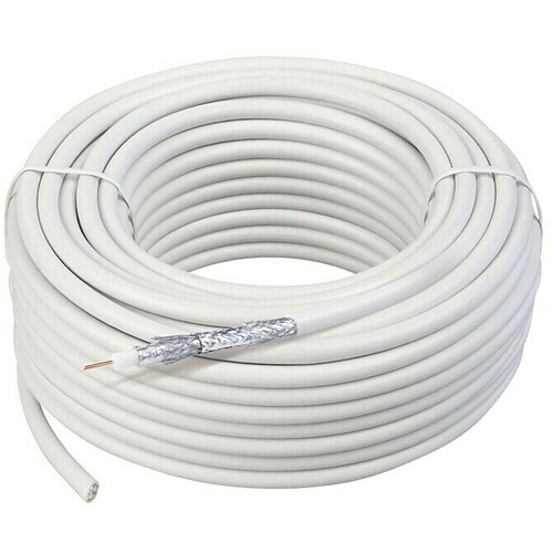SCHWAIGER Koaksialni kabel (25 m, Bele barve, 115 dB, 75 &Omega;) Cene