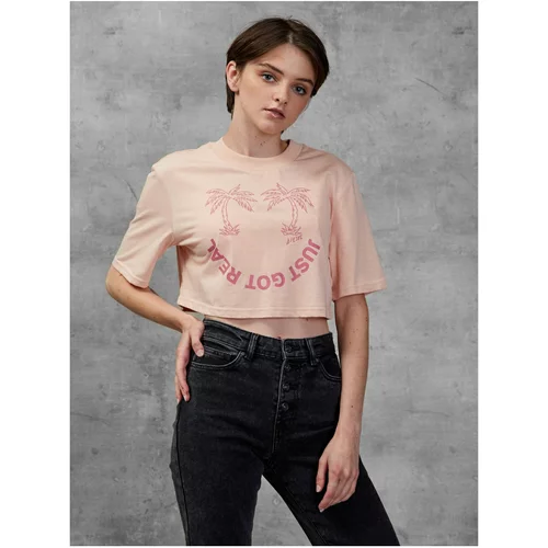 Diesel Apricot Women's Cropped T-Shirt - Women