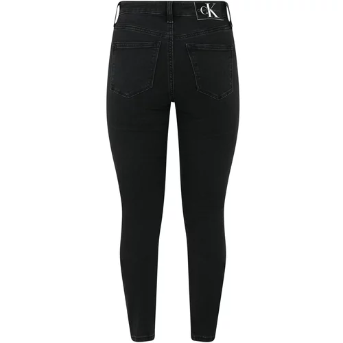 Calvin Klein Jeans Traperice crni traper