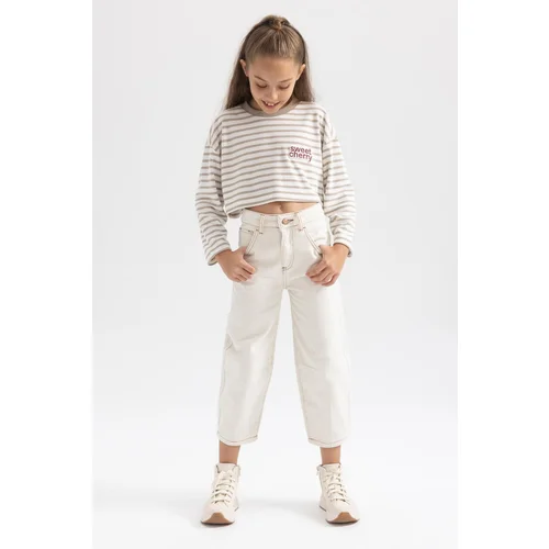 Defacto Girls' Slouchy Jogger Cuff Trousers