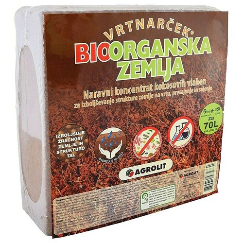 AGROLIT Organska zemlja Vrtnarček (5 kg) Slike