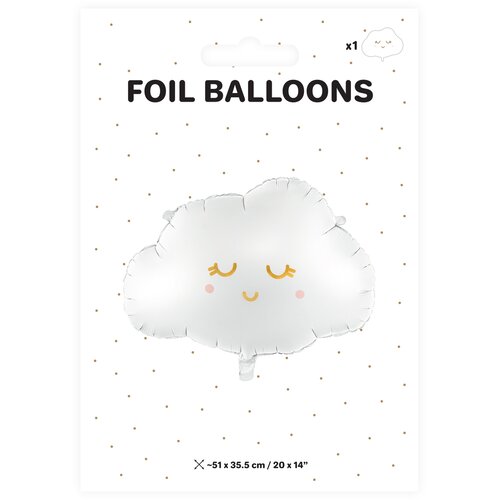 Folija balon oblak, Balon v obliki oblaka 51x35.5cm Cene