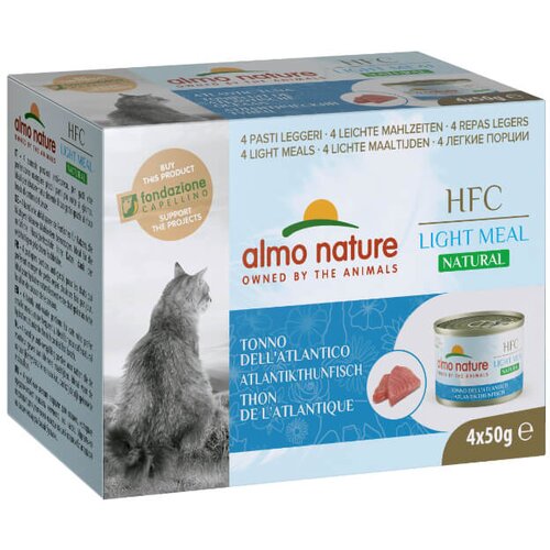 Almo Nature HFC Natural Light - atlantska tuna - 4 x 50 g Cene