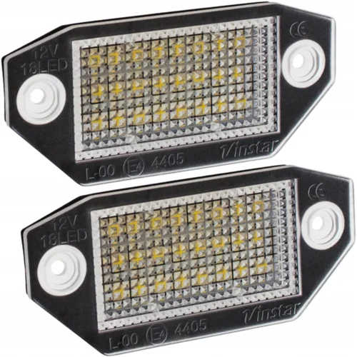 Co2 KOMPLET LED LUČI ZA OSVETLITEV REGISTRSKE TABLICE AUTOTUNE ZA FORD MONDEO MK3 III, (21748458)