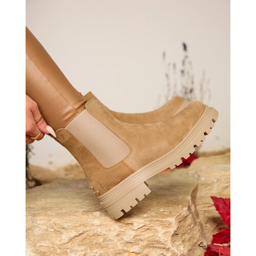 Resti Women's insulated boots in camel Comfy Walk Cene