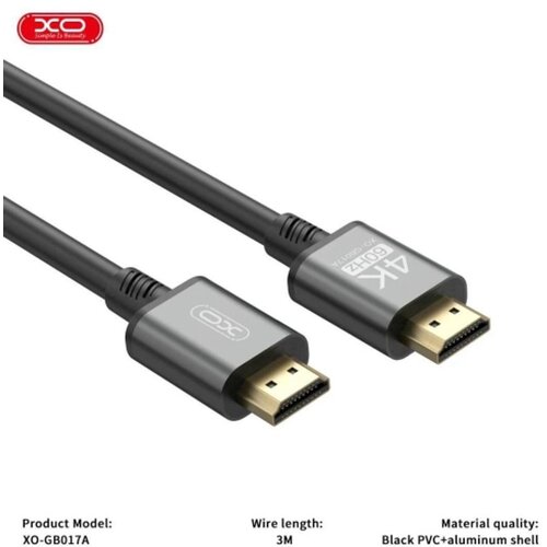 XO HDMI kabl v2.0 GB017A 3m Cene