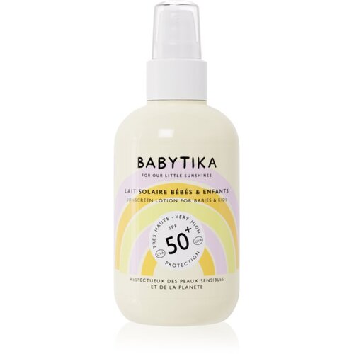 Mimitika Babytika Sunscreen Lotion SPF 50+ dječje mlijeko za sunčanje u spreju SPF 50+ 190 ml Slike