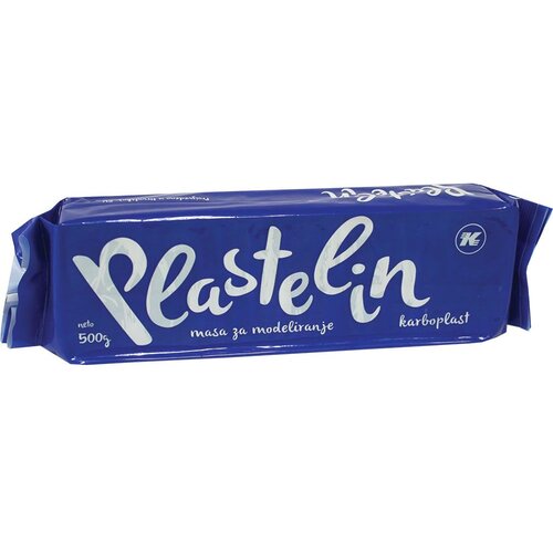 Karbon Plastelin moder, 500 g Cene