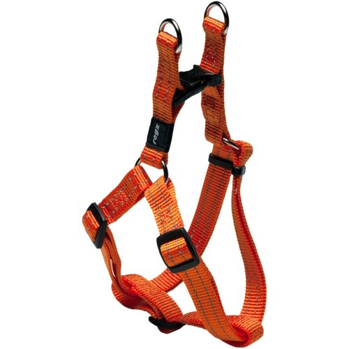 Rogz harness step in am 16mm orange Slike