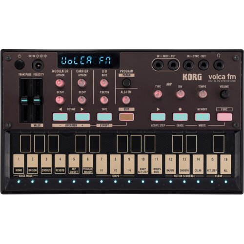 Korg Polifoni sintisajzer Volca FM2, Digitalni, Crni Slike