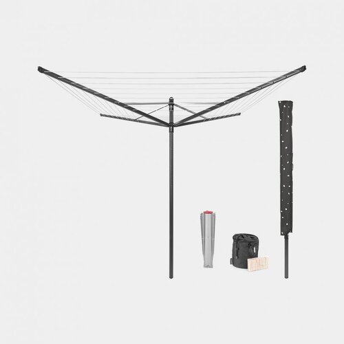 Brabantia Antracitno siva vrtna su&amp;scaron;ilica za rublje 50 m Lift-O-Matic &amp;ndash; Slike