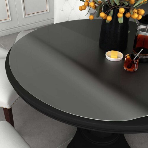  Za&amp;scaron;tita za stol mat &amp;Oslash; 80 cm 2 mm PVC Slike