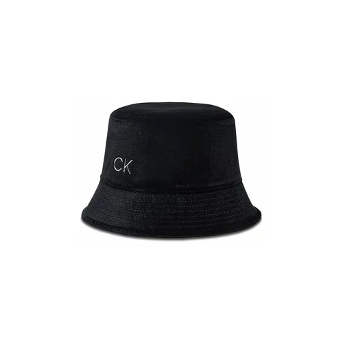 Calvin Klein Klobuk Re-Lock Velvet K60K610216 Črna