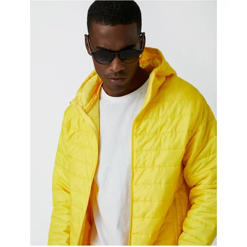 Koton Winter Jacket - Yellow - Puffer