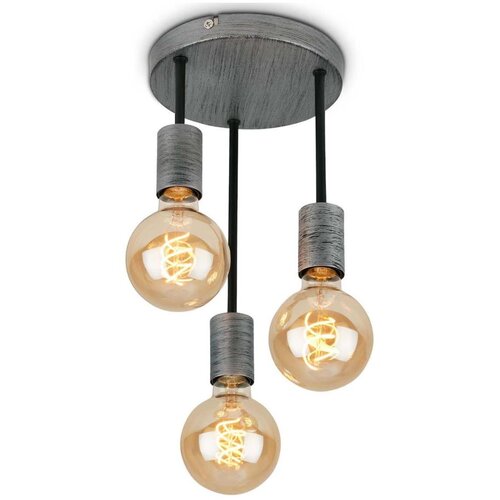 BRILONER Luster na sajli HENGA 3xE27/60W/230V Cene