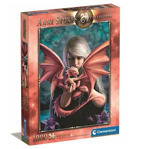 Clementoni 1000-delna sestavljanka Anne Stokes: Dragonkin - Cene