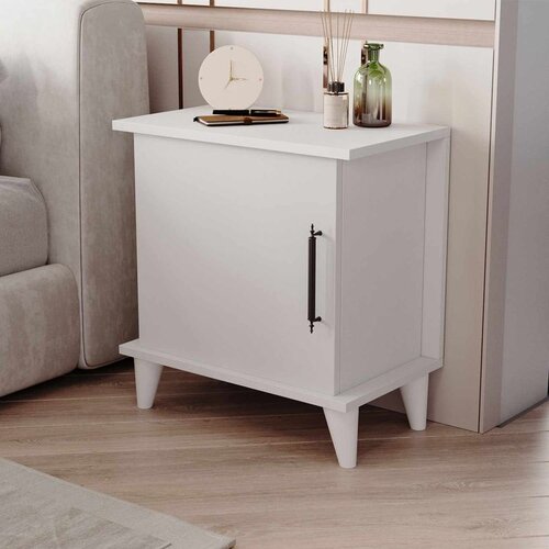 Hanah home noćni ormarić Adela, 55 cm, beli Cene