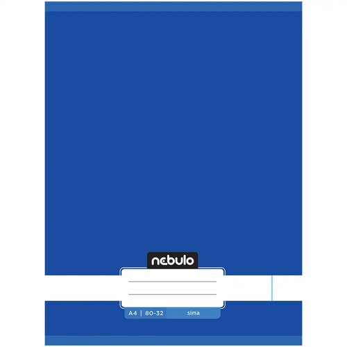 NEBULO Speta gladka modra zvezek formata A/4, 80-32 Cene