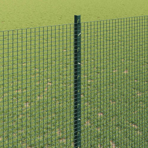  Zavarena žičana ograda s postom 10 x 1,4 m Zelena Mreža Slike