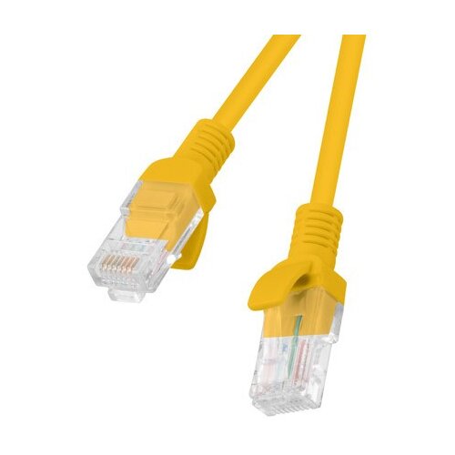 Lanberg Patchcord U/UTP PCU5-10CC-0150-O (RJ45 - RJ45 ; 1,5 m; UTP; kat. 5e; oranžna), (21214450) Slike