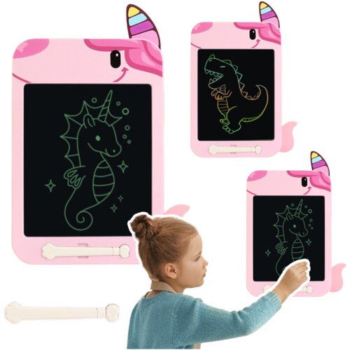  LCD ploča za crtanje Stylus Unicorn - roza Cene