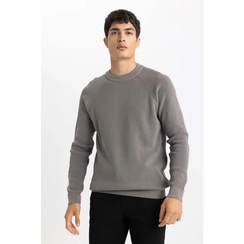 Defacto Standard Fit Crew Neck Sweater