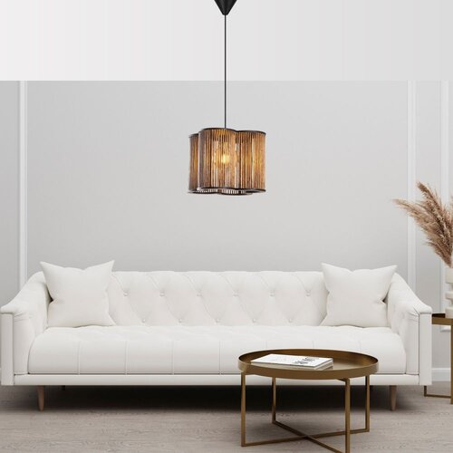 Opviq Wooden Cage Antiquation Chandelier Slike