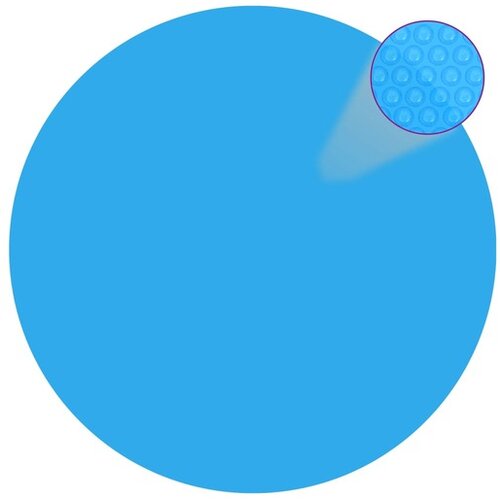  Plavajoča okrogla PE solarna folija za bazen 455 cm modre barve Cene