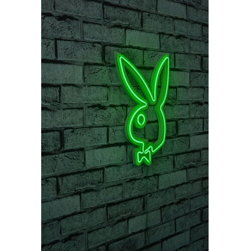 Wallity Dekorativna LED rasveta Playboy, 26x42x2cm, Zelena Cene