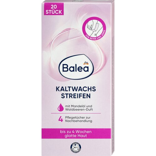 Balea Trake za depilaciju tela sa hladnim voskom 20 kom Cene