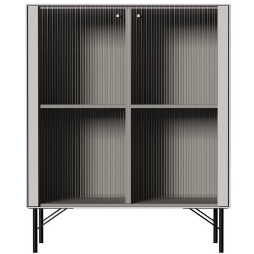 Hammel Furniture Svetlo siva vitrina 91x111 cm Edge by Hammel &amp;ndash; Slike