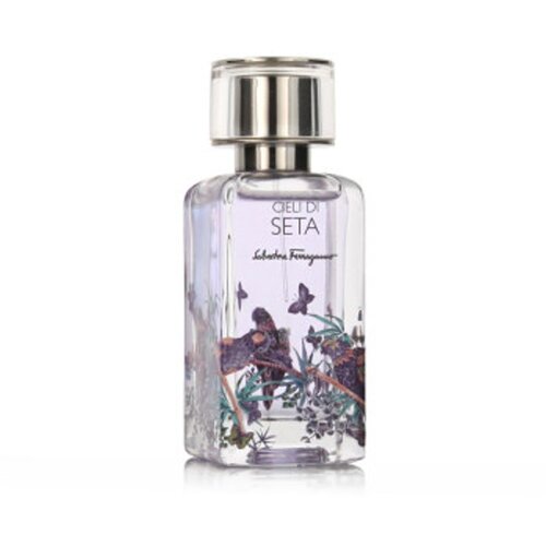 Salvatore Ferragamo Di Seta Cieli Di Seta parfumska voda uniseks 50 ml Slike