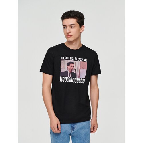 House - Majica kratkih rukava s printom The Office - Crna Slike