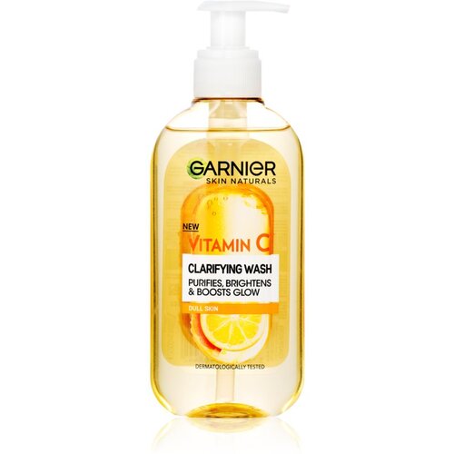 Garnier skin naturals vitamin c clarifying wash posvetlitveni čistilni gel 200 ml za ženske Slike