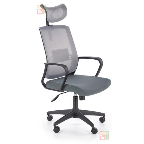 Halmar Kancelarijska ergonomska stolica ARSEN siva Slike