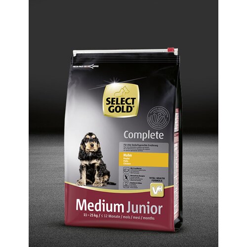 Select Gold dog complete medium junior poultry 12kg Slike