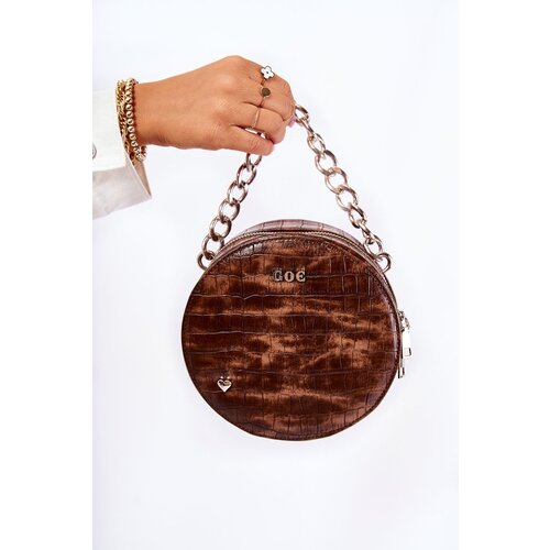 GOE Women&amp;#039;s Handbag Trunk ZNJ027 Brown Slike