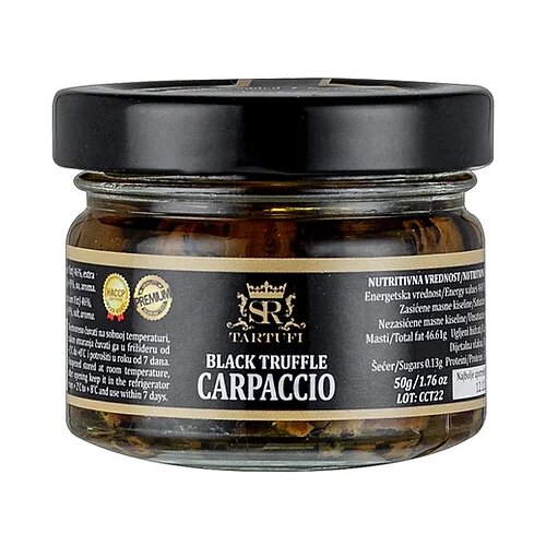 Tartufi Sr Carpaccio crni tartufi - Listići crnih tartufa 50 g Cene