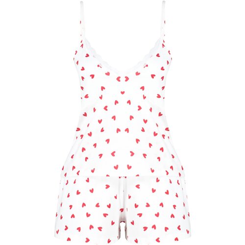 Trendyol Ženski set pidžame Thmss24Pt00106, Beli Cene