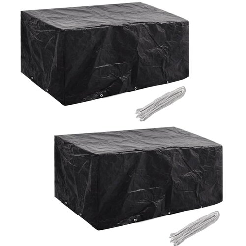 VidaXL Navlake za vrtni namje&amp;scaron;taj za 6 osoba 2 kom 10 u&amp;scaron;ica 240x140 cm Slike