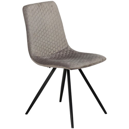 CARRYHOME stol, tekstil siva Slike