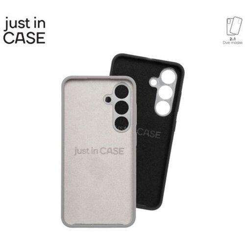 Just In Case paket maski za telefon Samsung 2u1 S24 CRNI Cene