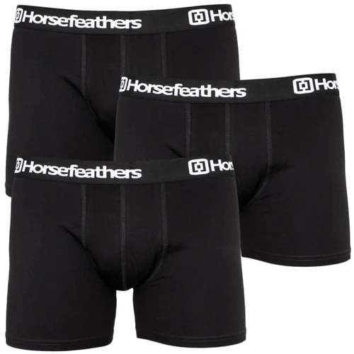 Horsefeathers 3PACK men&#39;s boxers black (AM067A)