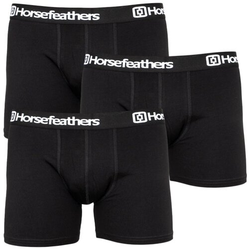 Horsefeathers 3PACK muški bokser crni (AM067A) crna Slike