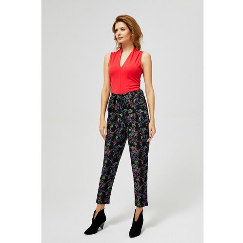 Moodo Simple floral trousers Cene