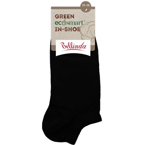 Bellinda GREEN ECOSMART IN-SHOE SOCKS - Short socks made of organic cotton - white Slike