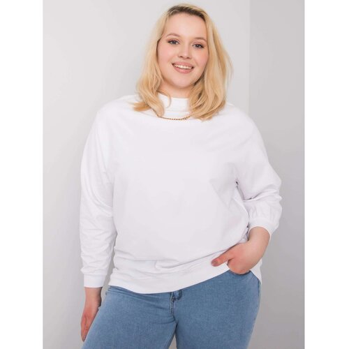 Fashion Hunters Oversized fuchsia sweatshirt without Harmony hood Slike