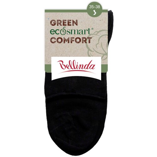 Bellinda GREEN ECOSMART COMFORT SOCKS - Women&amp;#039;s socks in organic cotton with non-push-trimming - white Slike