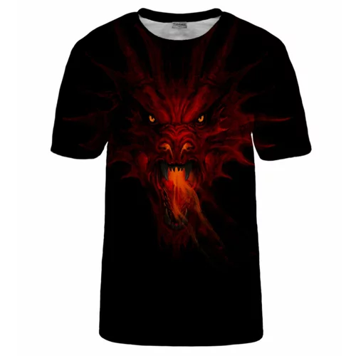 Bittersweet Paris Unisex's Fire Dragon T-Shirt Tsh Bsp780